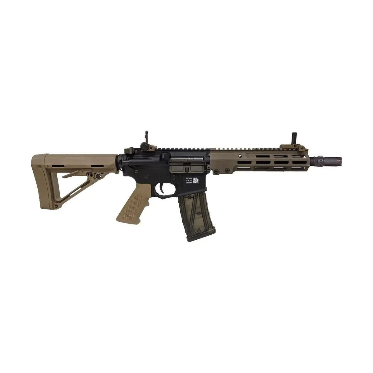 Réplique de fusil d'assaut MK16 URG 9 en métal de marque BOLT avec système B.R.S.S pour simulation de recul