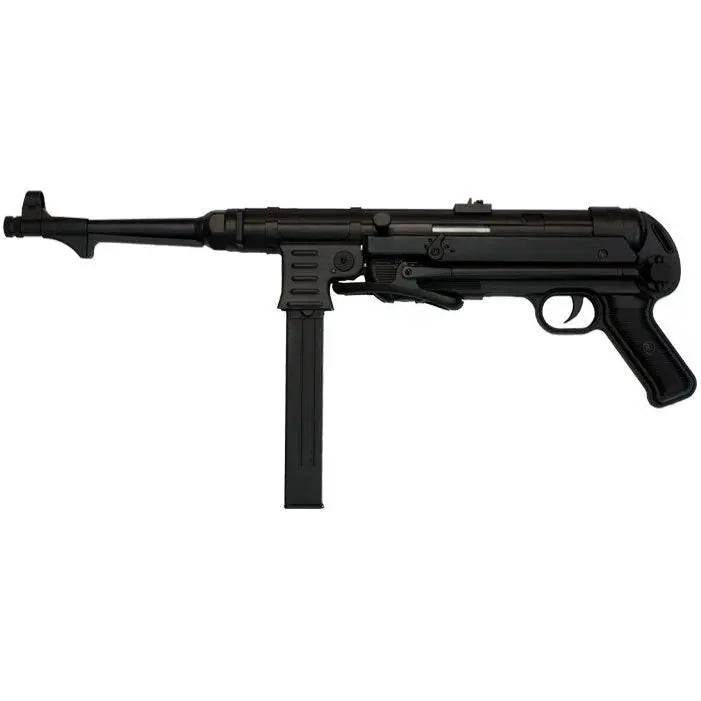 Réplique du MP40 Allemand de la Seconde Guerre Mondiale, arme avec crosse repliable, fait en métal
