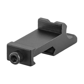 Rail Picatinny 45 degrés court 1 slot pour montage d'accessoires d'armes