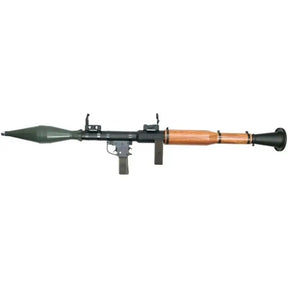 Airsoft RPG-7 lance-roquette en métal et faux bois pour tirer des grenades à gaz 40mm