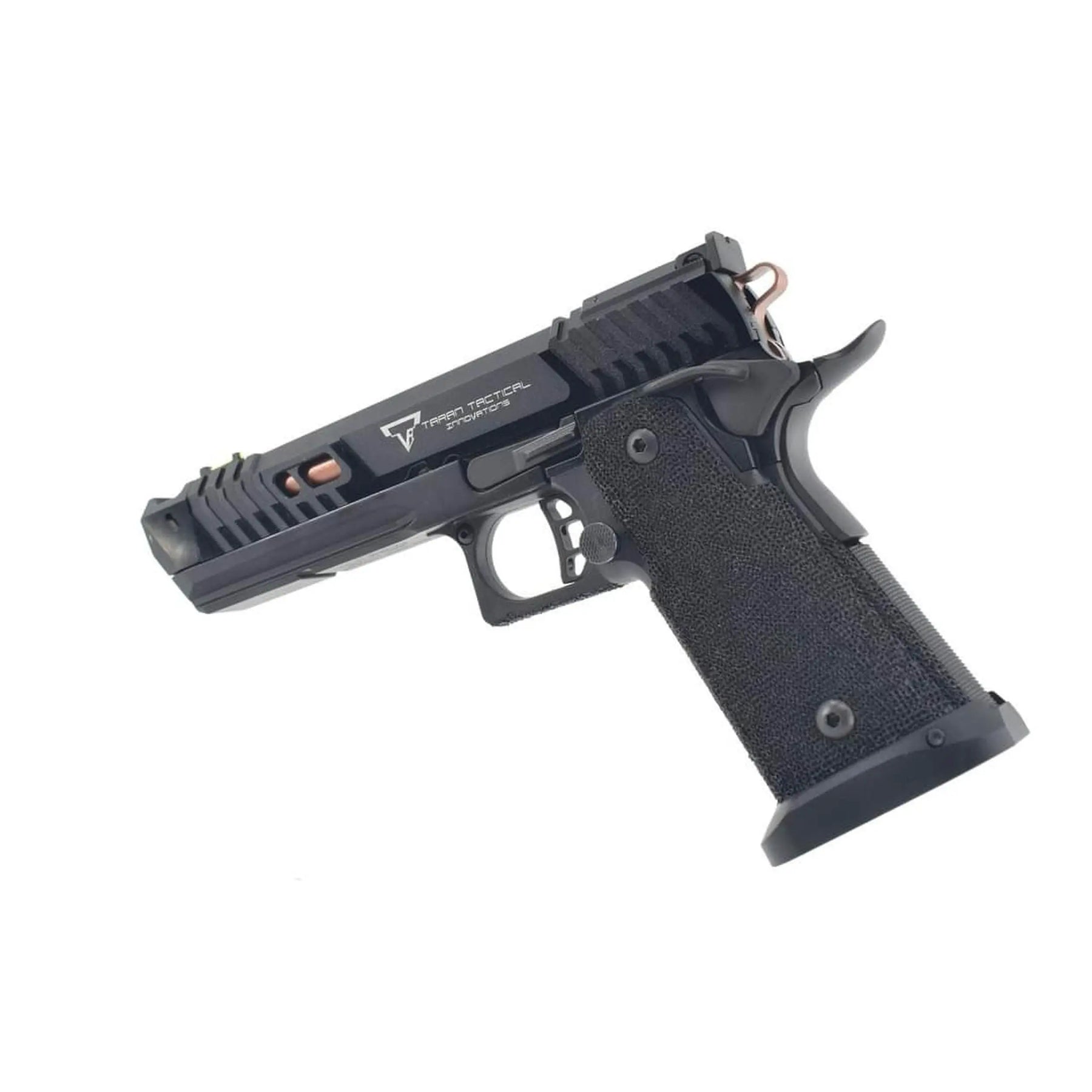 Réplique airsoft du pistolet 9mm de John Wick 4, GBB TTI JW4 PIT Viper CNC noir par Army Armament