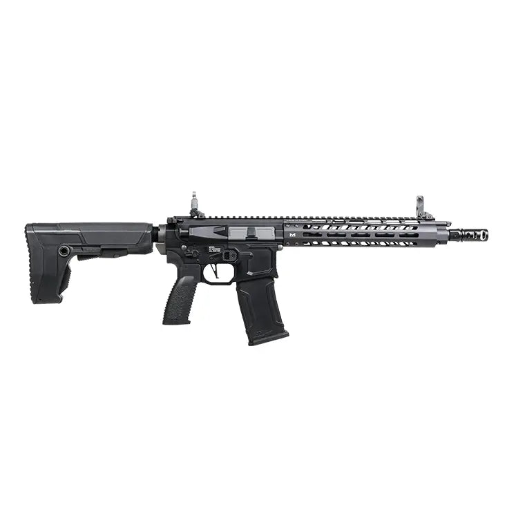 Réplique G&G MGCR 556 GBBR 10 noir en métal, fonctionnement Hop Up réglable, propulsion et compatibilité gaz, chargeur de 30 billes, 1,3 jou