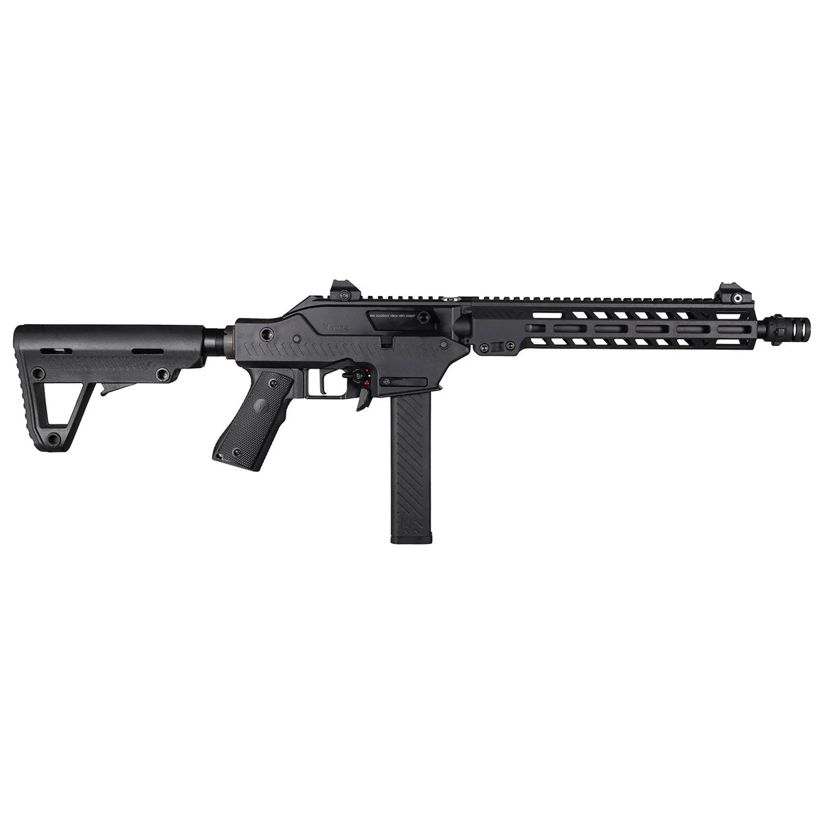 Photo fond blanc Réplique VMP-2M Noir GBBR Gaz flanc droit
