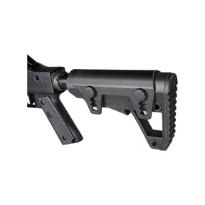 Zoom sur crosse de réplique airsoft VMP-2MD Noir Vorsk GBBR Gaz, arme de longue portée