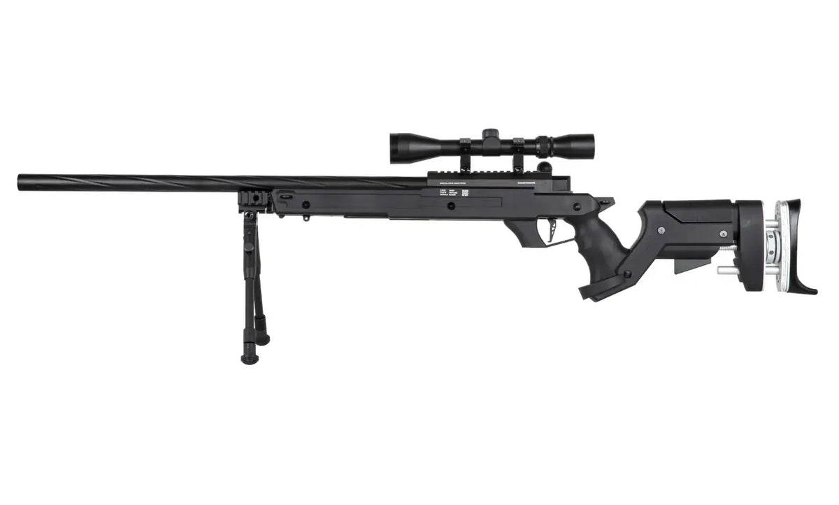 SA-S13 CORE SNIPER AVEC BIPIED ET LUNETTE NOIRE colombi sport