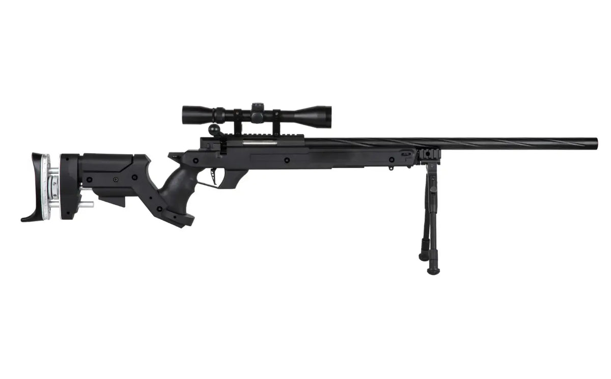 SA-S13 CORE SNIPER AVEC BIPIED ET LUNETTE NOIRE colombi sport