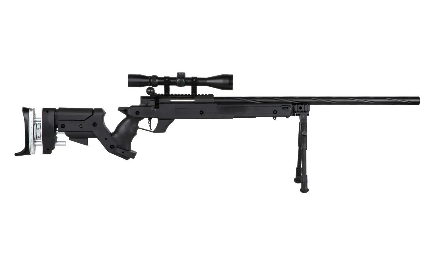 SA-S13 CORE SNIPER AVEC BIPIED ET LUNETTE NOIRE colombi sport