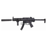 SECUTOR VIRTUS XI AEG, type MP5, avec silencieux et rail supérieur pour accessoires de visée