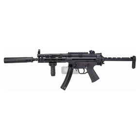SECUTOR VIRTUS XI AEG, type MP5, avec silencieux et rail supérieur pour accessoires de visée