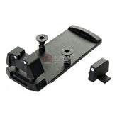 SEO optimized alt tag for SIG SAUER M17 / M18 Airsoft RMR mount base with sight set
