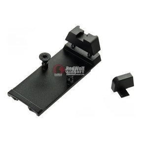 SIG SAUER M17/M18 Airsoft RMR Mount Base with Sight Set for precision shooting