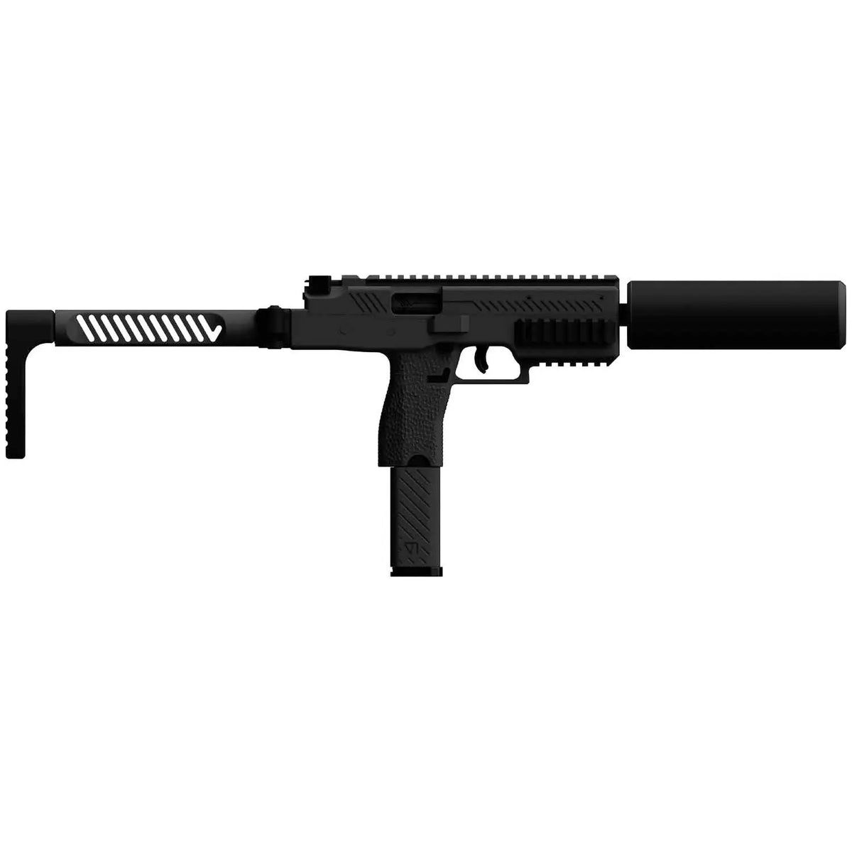 SMG VMP-1X noire avec silencieux de Vosrk en polymère léger