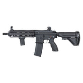 Specna Arms SA-PH20 PRIME HAL airsoft carabine noire, avec moteurs brushless et nouveaux internes de la série Prime, offrant des performances et une qualité élevées pour les joueurs d'air