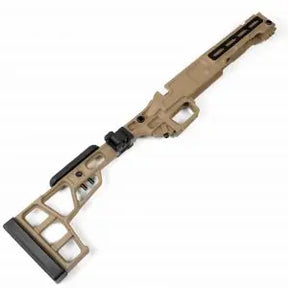 Photo fond blanc crosse tan SSG10 A3 Airsoft Sniper Novritsch 1.9 Joules
