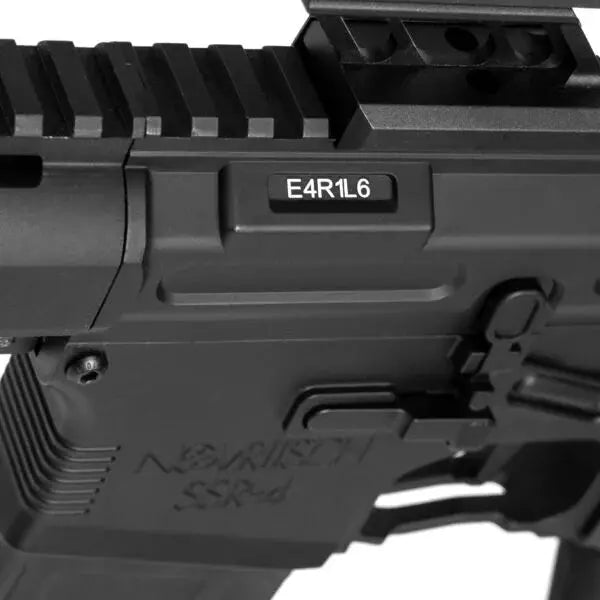 SSR4 Mk2 - Pistolet électrique automatique (AEG) avec composants internes améliorés et extérieur unique, garantie de 25 ans sur les pièces de rechange, chambre rotative T