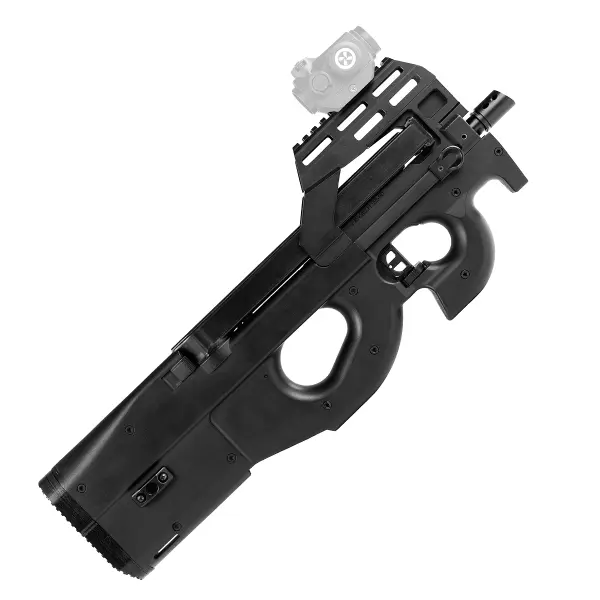 SSR90 / P90 Novritsch AEG redessiné avec unité de déclenchement électronique programmable, récepteur modulaire en aluminium et contrôles ambidextres