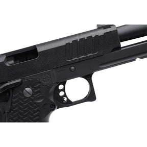 Réplique d'airsoft tactique STP45 Pro 8 pouces CNC en métal avec chargeur supplémentaire