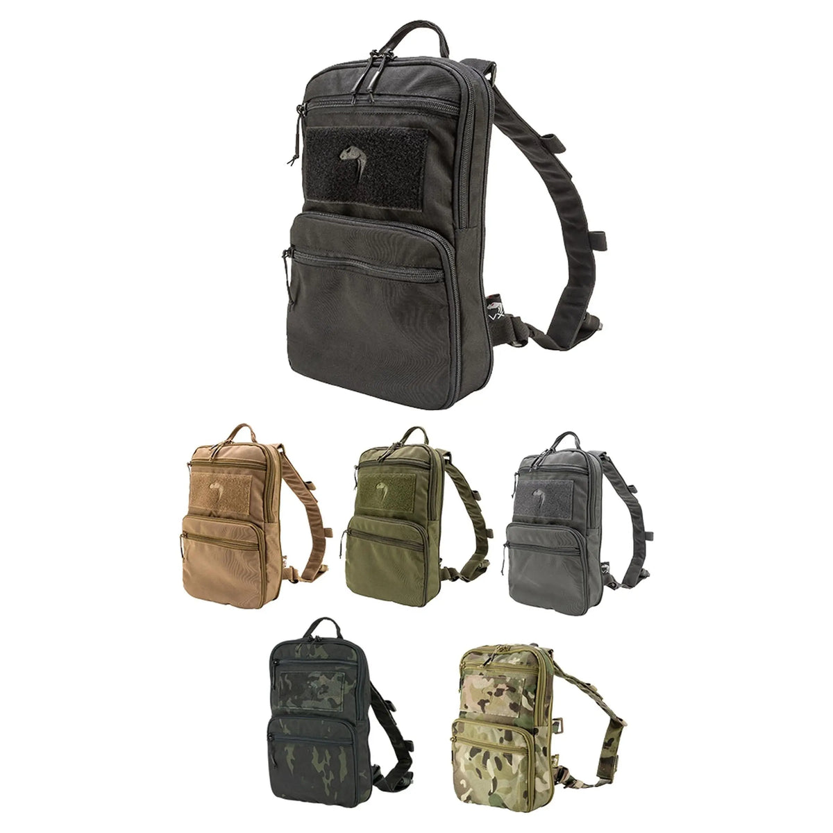 Polyvalent sac à dos Viper VX Buckle Up avec compartiments extensibles, compatible avec système Viper VX, disponible en 6 couleurs