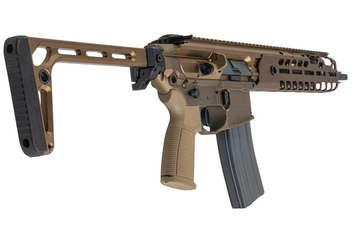 Salvo Precision MWS MCX Virtus 5.56 GBB Airsoft - 11.5 inch GBBR Bronze