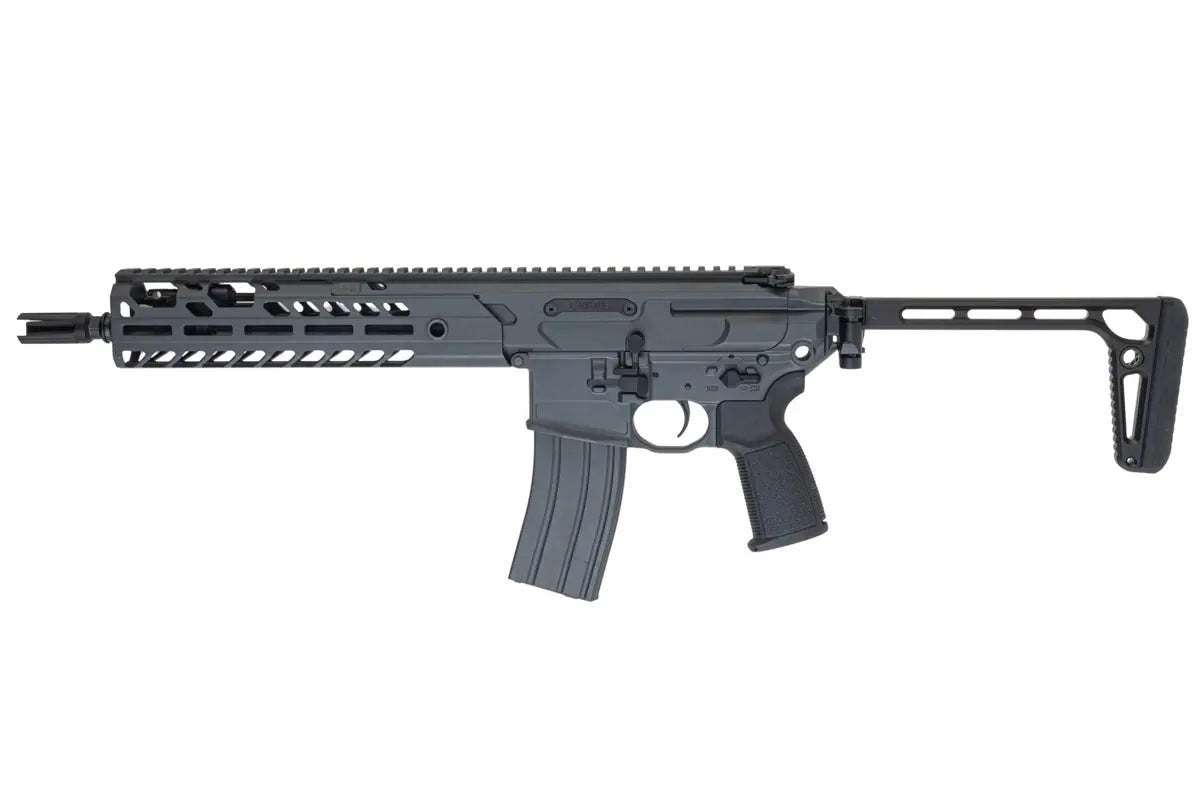 Salvo Precision MWS MCX Virtus 5.56 GBB Airsoft - 11.5 inch GBBR Grey