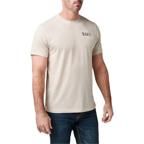 5.11 Alpha Acorn Tee in sand color