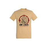 Alt tag pour T-Shirt Boiserie x EA 'On joue ou?' avec instructions de lavage