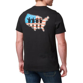 T-shirt Land Of The Free Tee 5.11