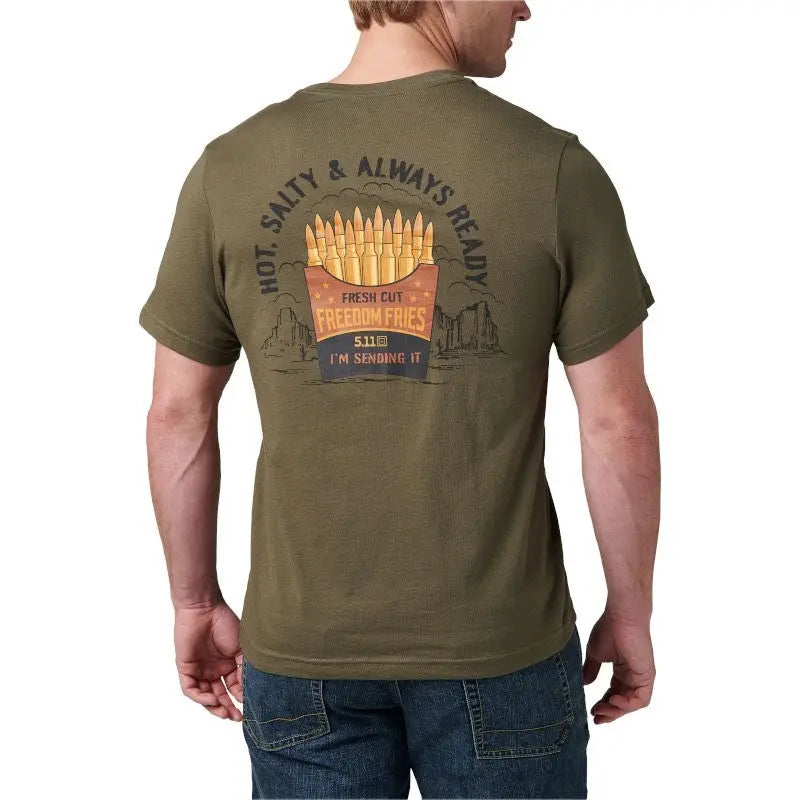 T-shirt vert Ranger Freedom Fries 5.11