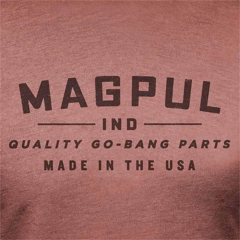T-shirt rouge Go Bang Parts de la marque Magpul