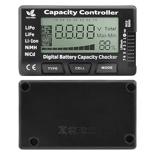 Testeur de Batterie LiPo , LiFe, Li-ion, NiMH, Nicd