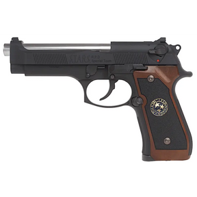 Tokyo Marui Biohazard Resident Evil Samurai Edge features including Hop-Up, Weight, Length, Capacity, Power, Power Source, Blowback, and Shooting Mode
