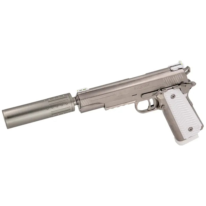 VX-14 Requiem Vorsk édition limitée, long de 223 mm ou 342 mm avec silencieux, canon interne de 113 x 6.03 mm ou 231 x 6.03 mm