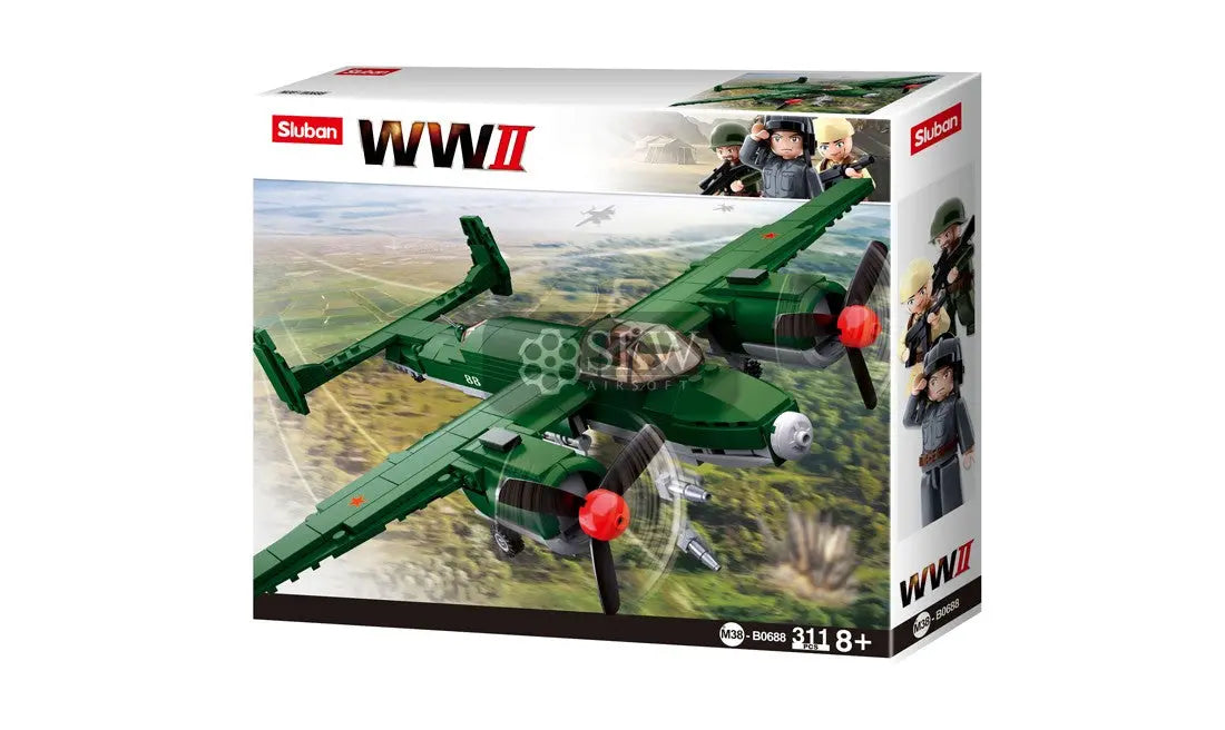 WWII AVION BOMBARDIER TUPOLEV TU-2 SLUBAN