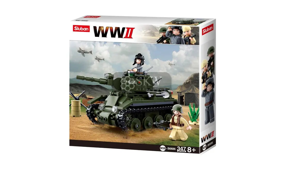 WWII CHAR D'ASSAUT BT-7 SLUBAN