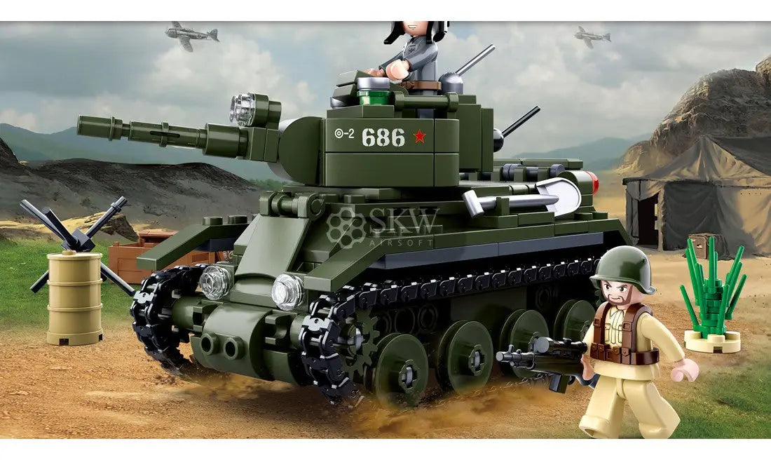 WWII CHAR D'ASSAUT BT-7 SLUBAN