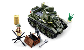 WWII CHAR D'ASSAUT BT-7 SLUBAN