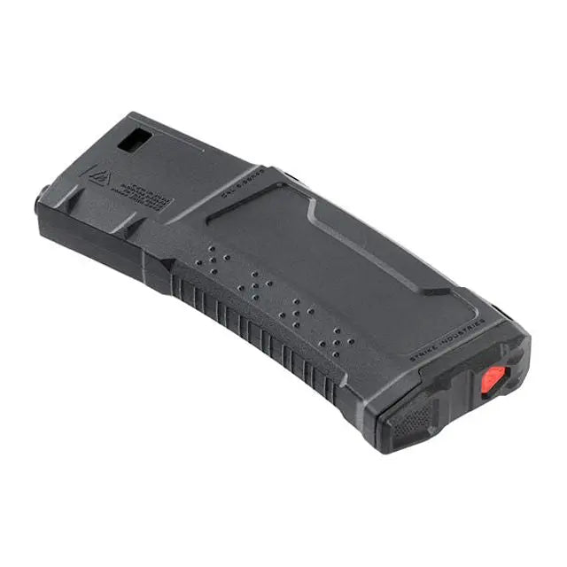 Chargeur mid-cap noir Strike Industries EMG de 210 billes pour M4 AEG en polymère