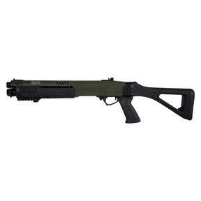 Meilleur fusil à pompe FABARM STF12 initial OD Gaz avec corp métal, sights amovibles et crosse rétractable