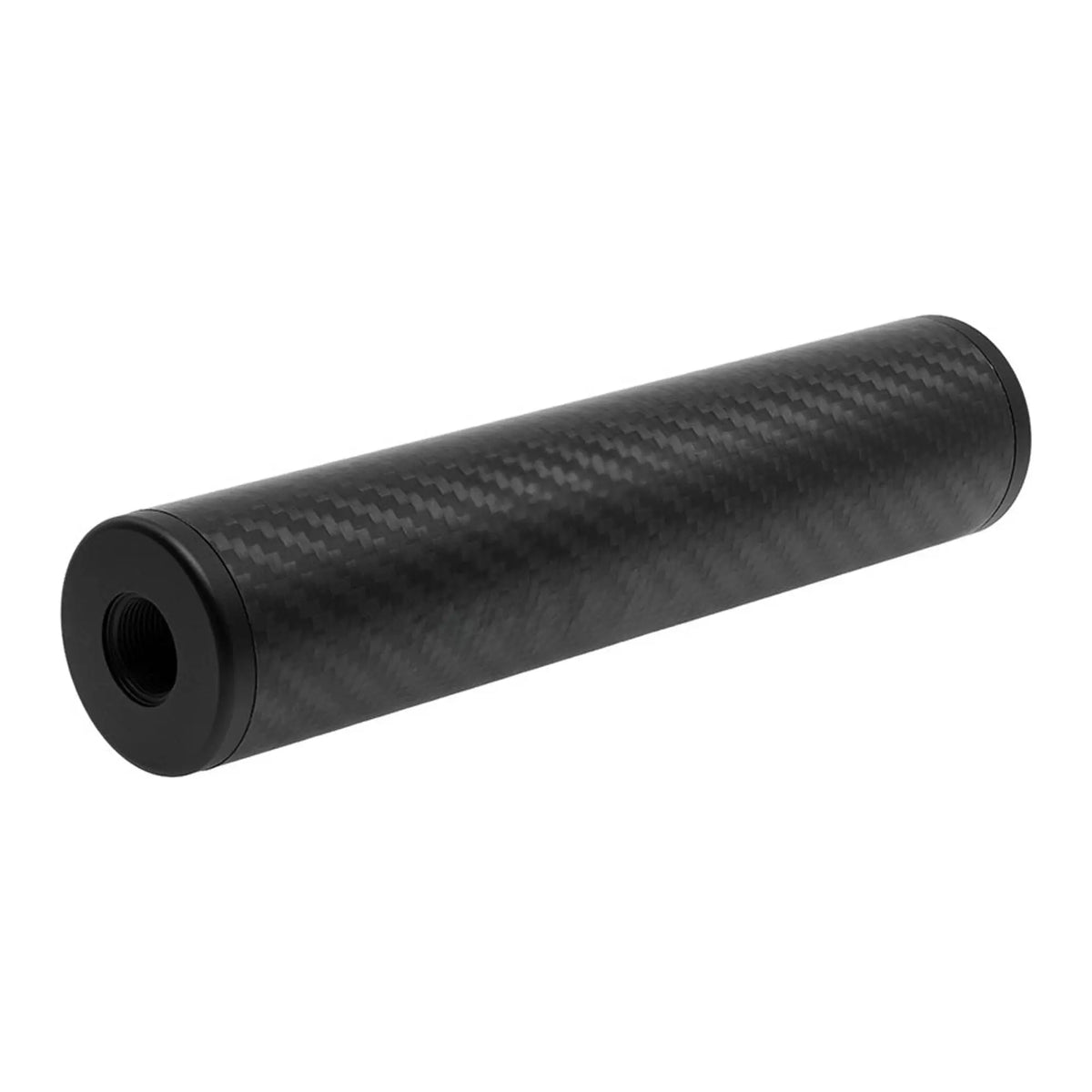 Silencieux de 170mm en fibre de carbone pour performance automobile