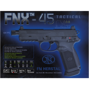 FN FNX-45 Tactical GBB Gas Black 25BBs 1J