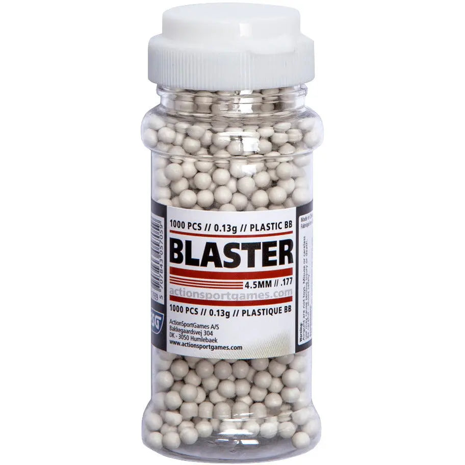 Paquet de 1000 billes en plastique 4.5 de 0.13g