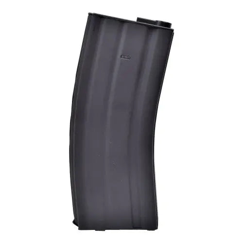 Chargeur M4 Hi-Cap en métal noir pouvant contenir 300 billes avec molette de tir
