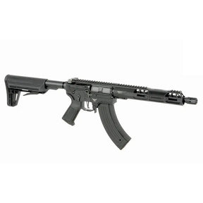 Réplique Double Eagle M4 UTR EK47 avec système de détente électronique Falcon et chargeur type AK