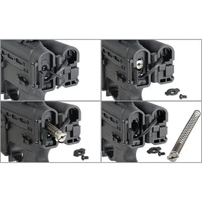 Réplique Double Eagle UTR45 Type UMP customisée avec crosse Scar et interne renforcé pour optimiser les performances