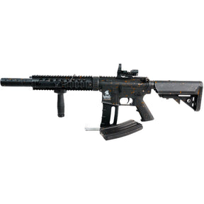 LT-15 Custom avec gearbox en métal, engrenages en acier, piston 14 dents, moteur torque, corps en nylon fibre et canon externe en métal