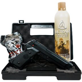 Pack M9 Gaz GNB avec mallette, billes et Ultrair