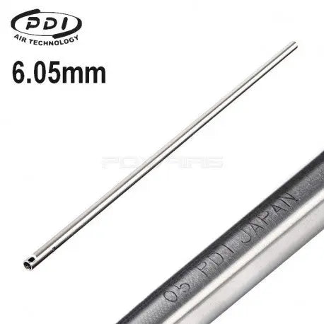 Canon de précision PDI 6.05 INOX 187mm pour AEG de haute qualité avec diamètre interne précis et consommation d'air optimisée