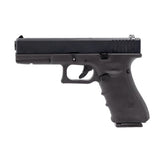 Raven EU7 Noir, un pistolet à l'ergonomie et au design soignés de type Glock avec culasse Aluminium noire et frame polymère noire