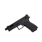 SSP18 Gbb Novritsch, pistolet semi-automatique et full-auto, optimisé pour la précision et la durabilité, avec viseur à fibre optique et rail Picatinny.